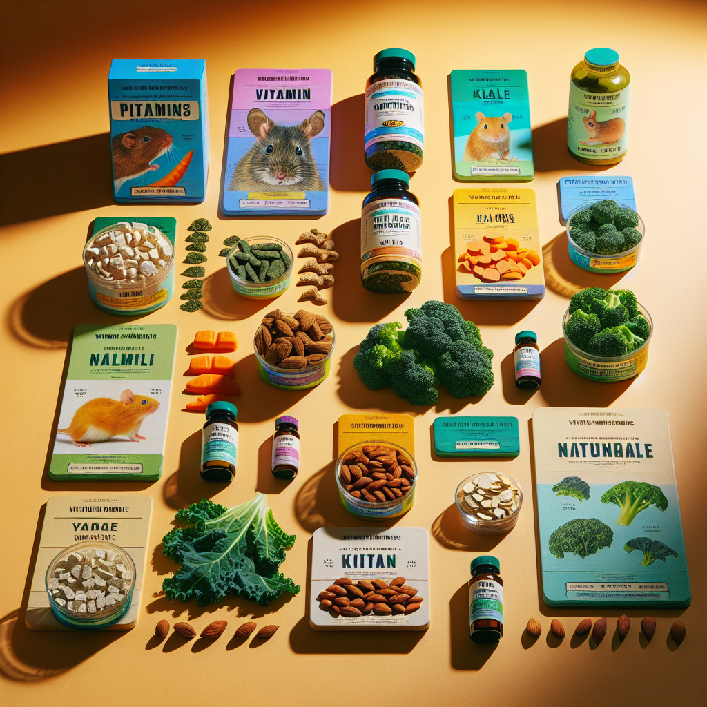 Vitamins for rodents